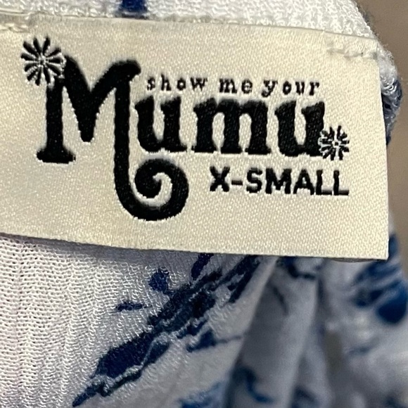 Be:  Show Me Your Mumu Size XS Shirley Off Shoulder Ruffle Top Blouse Floral - Picture 3 of 9